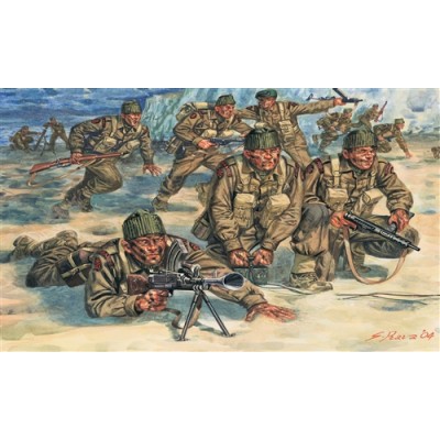 BRITISH COMMANDOS WWII - 1/72 SCALE - ITALERI